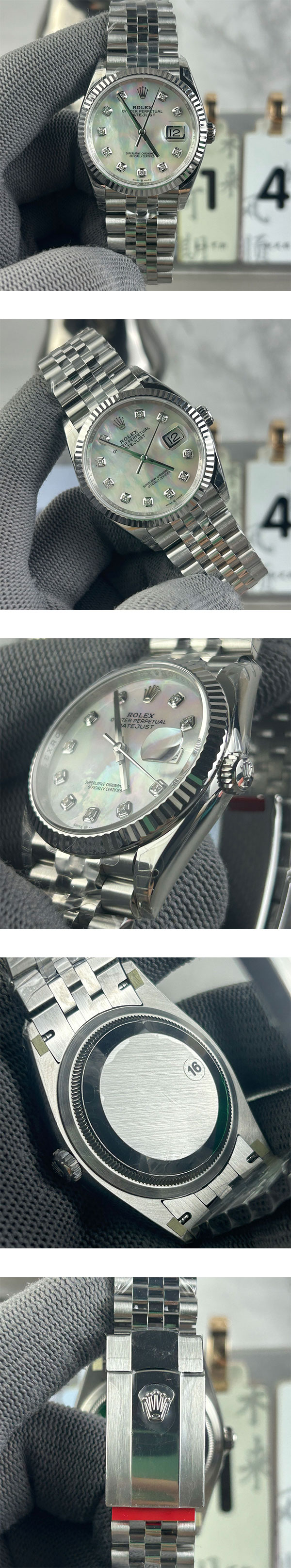 【VS製 シェル文字盤】 ロレックスコピー時計 M126234-0020 デイトジャスト 36mm 